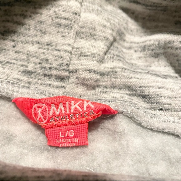 Mikk Athletica Love Long Sleeve Pullover Womens Size Large Sweater - Picture 3 of 15